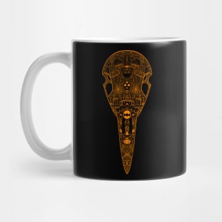 Raven Skull - Happy Halloween Mug